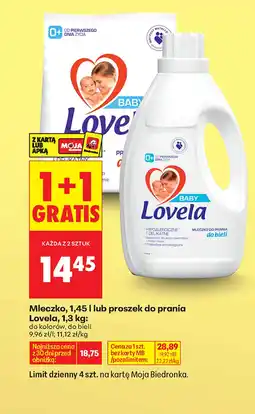 Biedronka Proszek do prania Lovela oferta