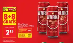 Biedronka Piwo Warka oferta