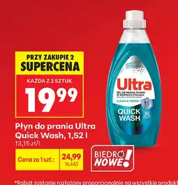 Biedronka Płyn do prania Ultra oferta