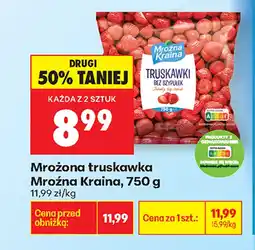 Biedronka Truskawki Mroźna Kraina oferta