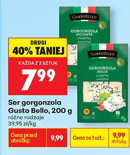 Biedronka Ser Gorgonzola oferta