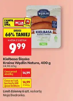 Biedronka Kiełbasa Kraina Wędlin oferta