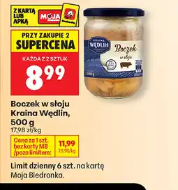 Biedronka Boczek Kraina Wędlin oferta