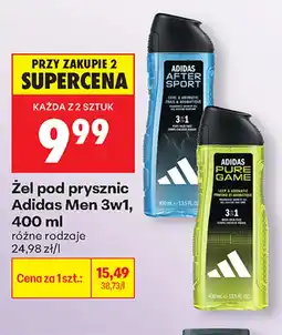 Biedronka Żel pod prysznic Adidas oferta