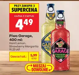 Biedronka Piwo Garage oferta