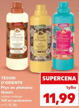 Kaufland Płyn do płukania tkanin Tesori oferta