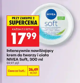 Biedronka Krem nawilżający do twarzy Nivea oferta