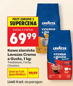 Biedronka Kawa ziarnista Lavazza oferta