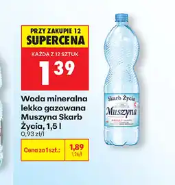 Biedronka Woda mineralna Muszyna oferta