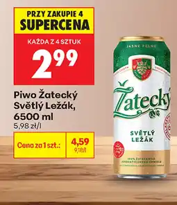 Biedronka Piwo Zatecky oferta