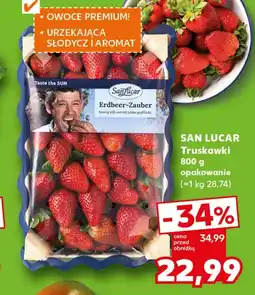 Kaufland Truskawki San Lucar oferta