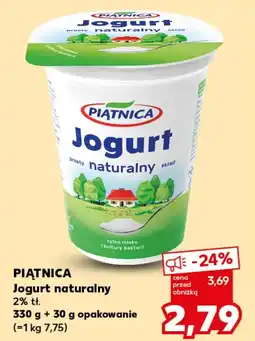 Kaufland Jogurt naturalny Piątnica oferta