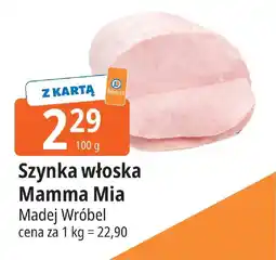 E.Leclerc Szynka włoska Mamma Mia Madej Wróbel oferta