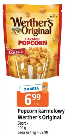 E.Leclerc Popcorn karmelowy Werther's Original Storck oferta
