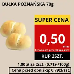 Supeco Bułka poznańska oferta