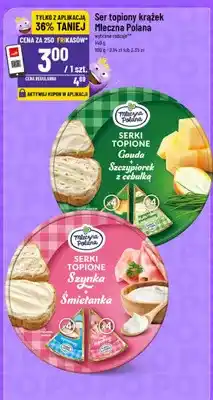 Polomarket Ser topiony krążek Mleczna Polana wybrane rodzaje oferta