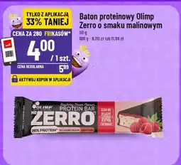 Polomarket Baton proteinowy Zero o smaku malinowym oferta