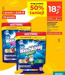Dealz Kapsułki do prania DER WASCHKÖNIG oferta
