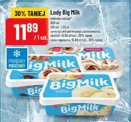 Polomarket Lody Big Milk wybrane rodzaje oferta