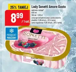 Polomarket Lody Sonetti Amore Gusto wybrane rodzaje oferta