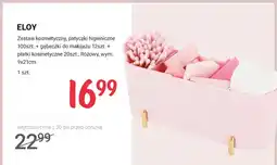 Rossmann Zestaw kosmetyczny: patyczki higieniczne + gąbeczki do makijażu + płatki kosmetyczne oferta