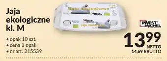 Jaja ekologiczne kl. M Invest West