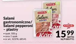 Makro Salami gastronomiczne/Salami pepperoni - plastry Konecki oferta
