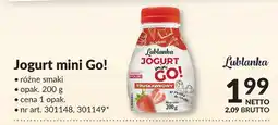 Makro Jogurt mini Go! Lublanka różne smaki oferta