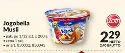Makro Jogurt Jogobella Musli Zott oferta