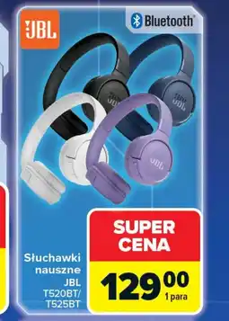 Carrefour Słuchawki bluetooth JBL oferta