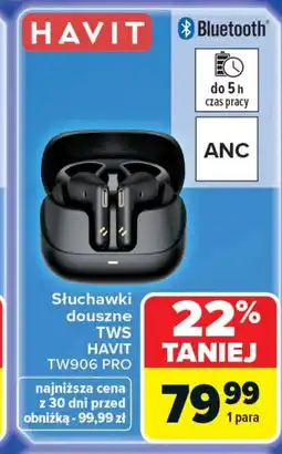 Carrefour Słuchawki bluetooth oferta