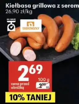 Delikatesy Centrum Kiełbasa grillowa z serem oferta