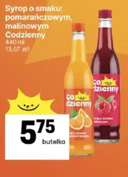 Delikatesy Centrum Syrop o smaku: pomarańczowym, malinowym oferta