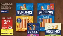 Delikatesy Centrum Parówki Berlinki Natura 100% szynka oferta