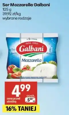 Delikatesy Centrum Ser Mozzarella wybrane rodzaje oferta