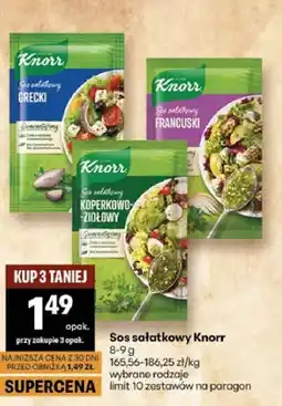 Delikatesy Centrum Sos sałatkowy grecki, francuski, koperkuno-ziołowy oferta