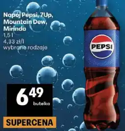 Delikatesy Centrum Napój Pepsi, 7Up, Mountain Dew, Mirinda oferta