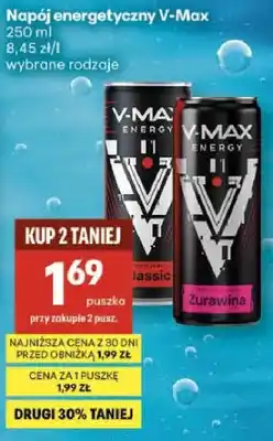 Delikatesy Centrum Napój energetyczny classic, żurawina oferta