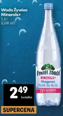 Delikatesy Centrum Woda Żywiec Minerals+ Magnez Cynk B6 B12 oferta