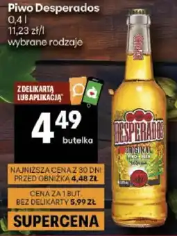 Delikatesy Centrum Piwo Desperados oferta