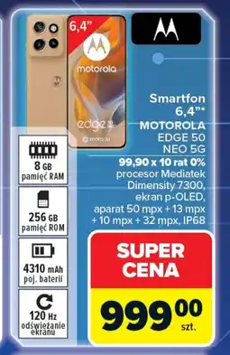 Carrefour Smartfon Motorola oferta