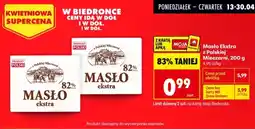 Biedronka Masło ekstra oferta