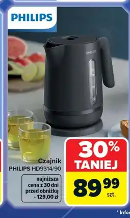 Carrefour Czajnik elektryczny Philips oferta