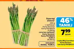 Carrefour Szparagi zielone Carrefour oferta