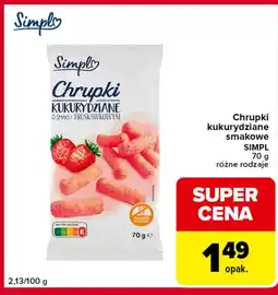Globi Chrupki kukurydziane Simple oferta