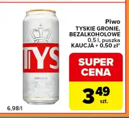 Carrefour Express Piwo bezalkoholowe Tyskie oferta