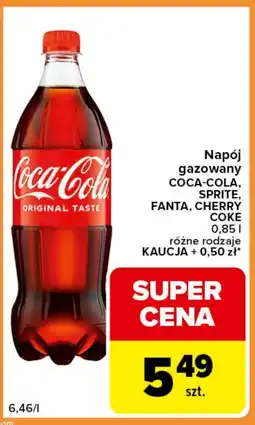 Carrefour Express Napój gazowany Coca-Cola oferta