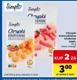 Carrefour Express Chrupki kukurydziane Simpl oferta