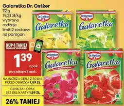 Delikatesy Centrum Galaretka Dr. Oetker oferta