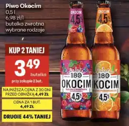 Delikatesy Centrum Piwo Okocim oferta